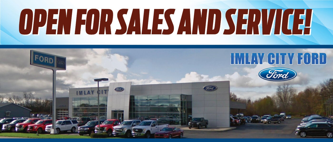 Imlay Ciy Ford is open